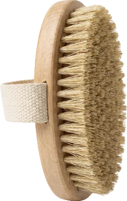 Spazzola dry brushing Heiko in legno