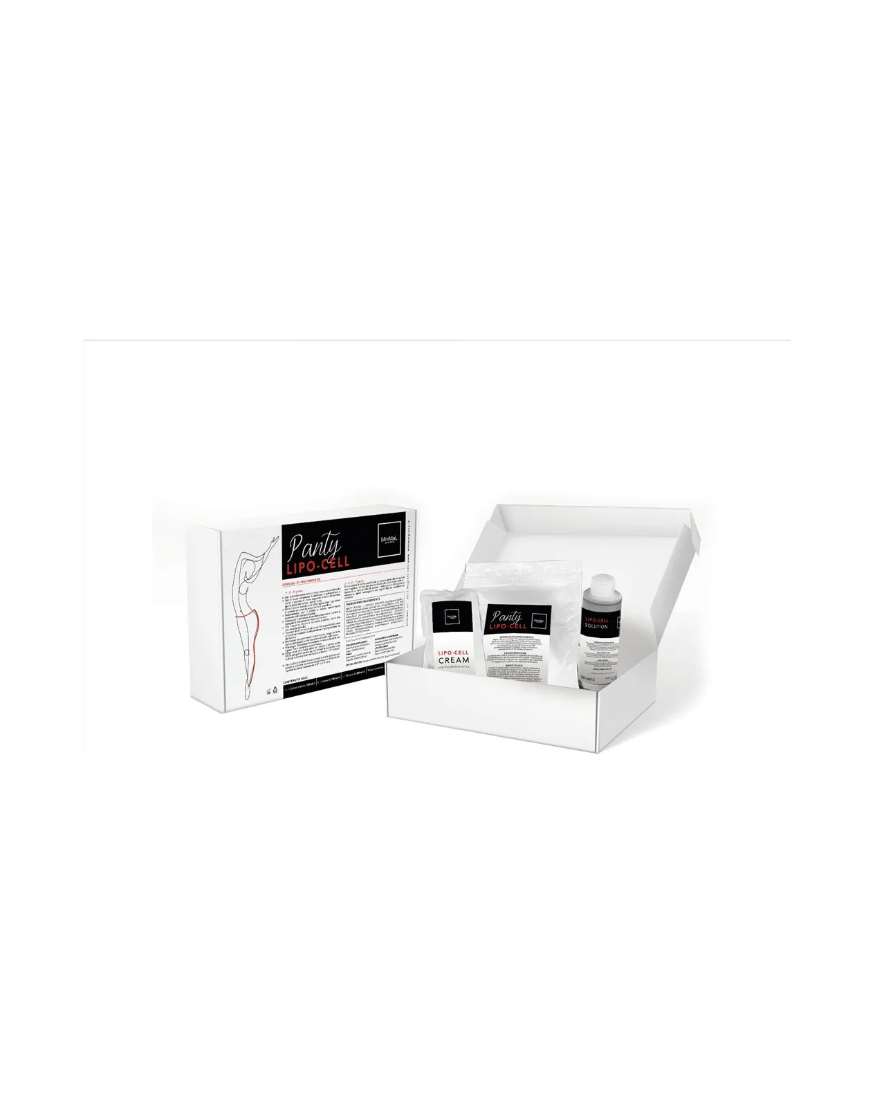 Kit Panty Lipo Cell con confezione aperta