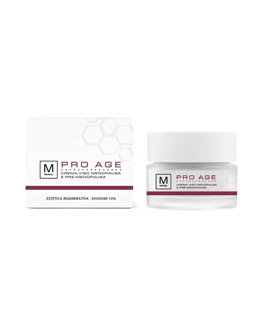 Crema viso Pro Age con astuccio
