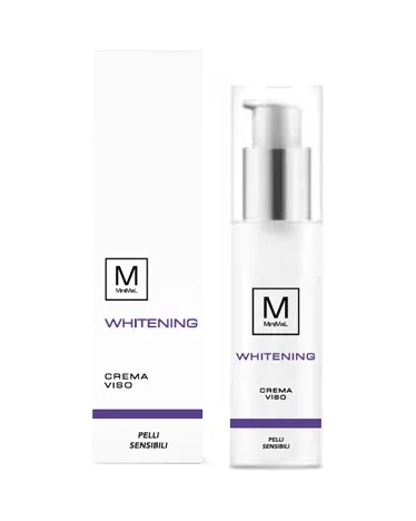 Crema viso Whitening con astuccio